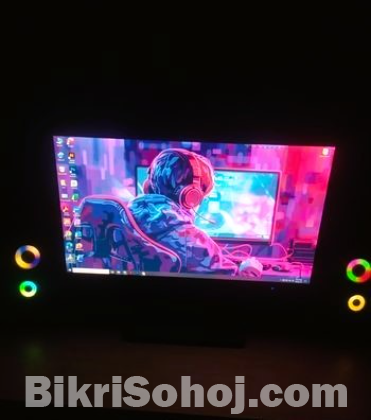 Whole PC setup with table and other stuff